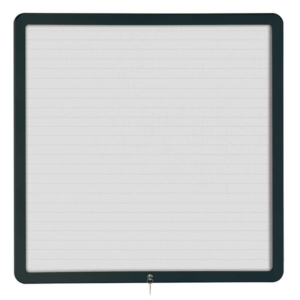 Sliding Door Wood Corkboard, 60"x36", Cher, UV9004OCS-CHERRY-MEDGRY